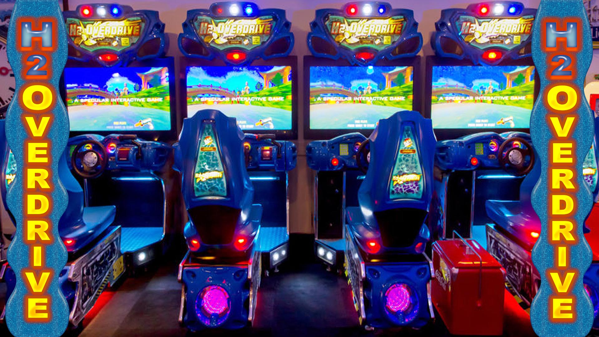 arcade game sitdown driver rentals in miami florida